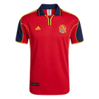 Maillot Rétro Espagne Domicile 2000 Rouge