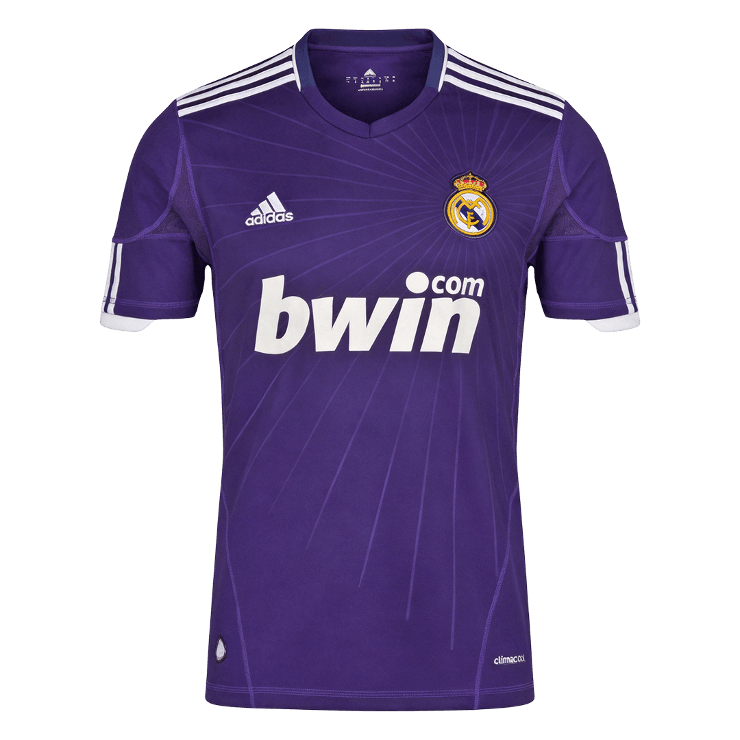 Maillot Rétro Real Madrid Extérieur 2010/11 Violet