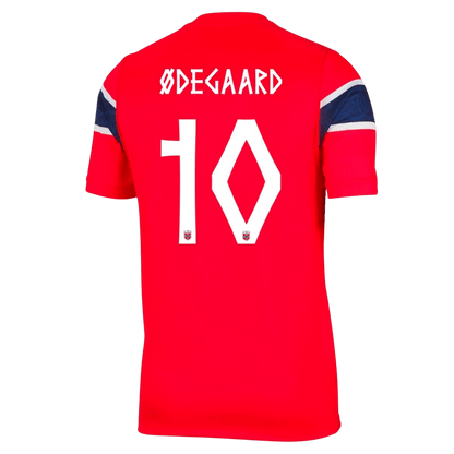 Ødegaard #10 Norvège Domicile Maillot - Coupe du Monde 2026 Rouge