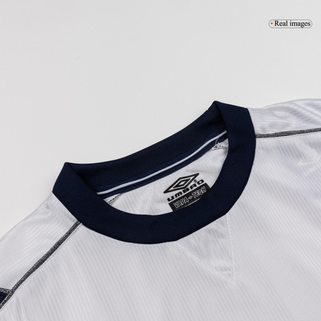 Retro Manchester United Extérieur Maillot 2000/01 Blanc