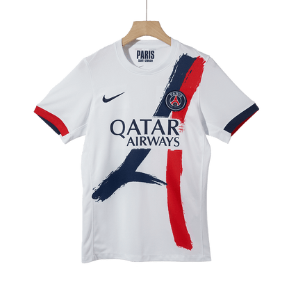 O.DEMBÉLÉ #10 PSG Extérieur Maillot 2025/26 Blanc