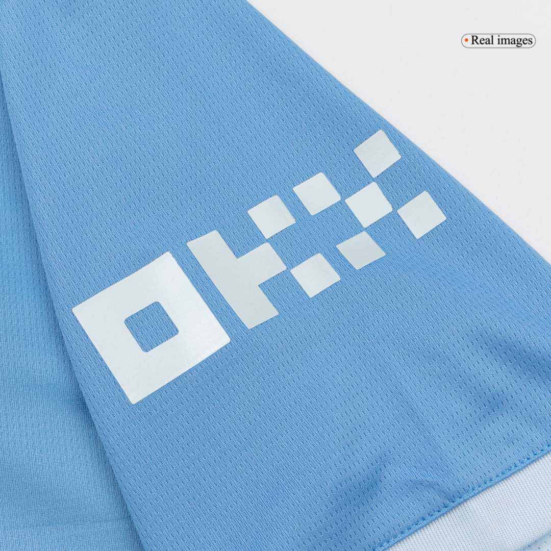 DOKU #11 Manchester City Domicile Maillot 2026/27 Bleu - UCL