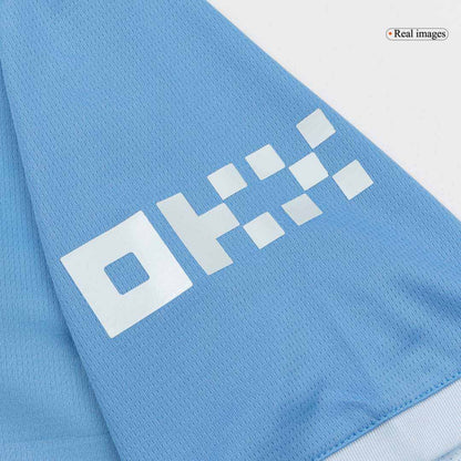 DOKU #11 Manchester City Domicile Maillot 2026/27 Bleu - UCL