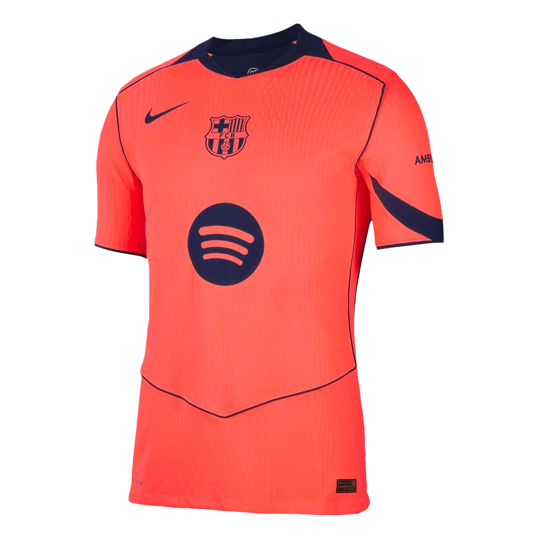 Troisième maillot Barcelone 2025/26 Orange Joueur