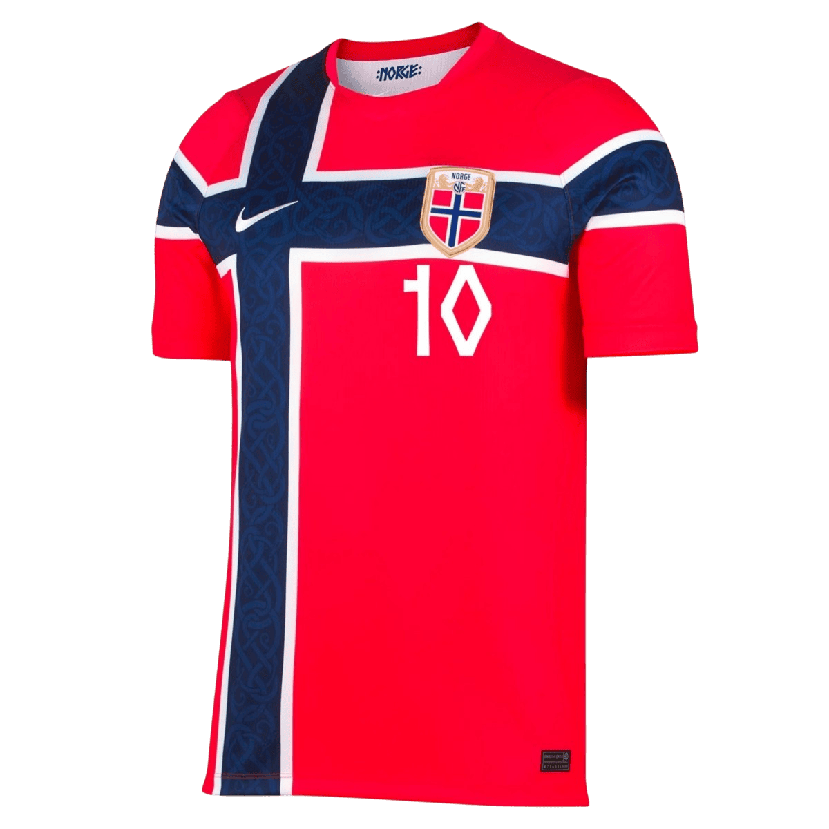 Ødegaard #10 Norvège Domicile Maillot - Coupe du Monde 2026 Rouge