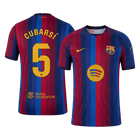 كوبارسي #5 قميص برشلونة الأساسي 2026/27 أحمر وأزرق للاعب