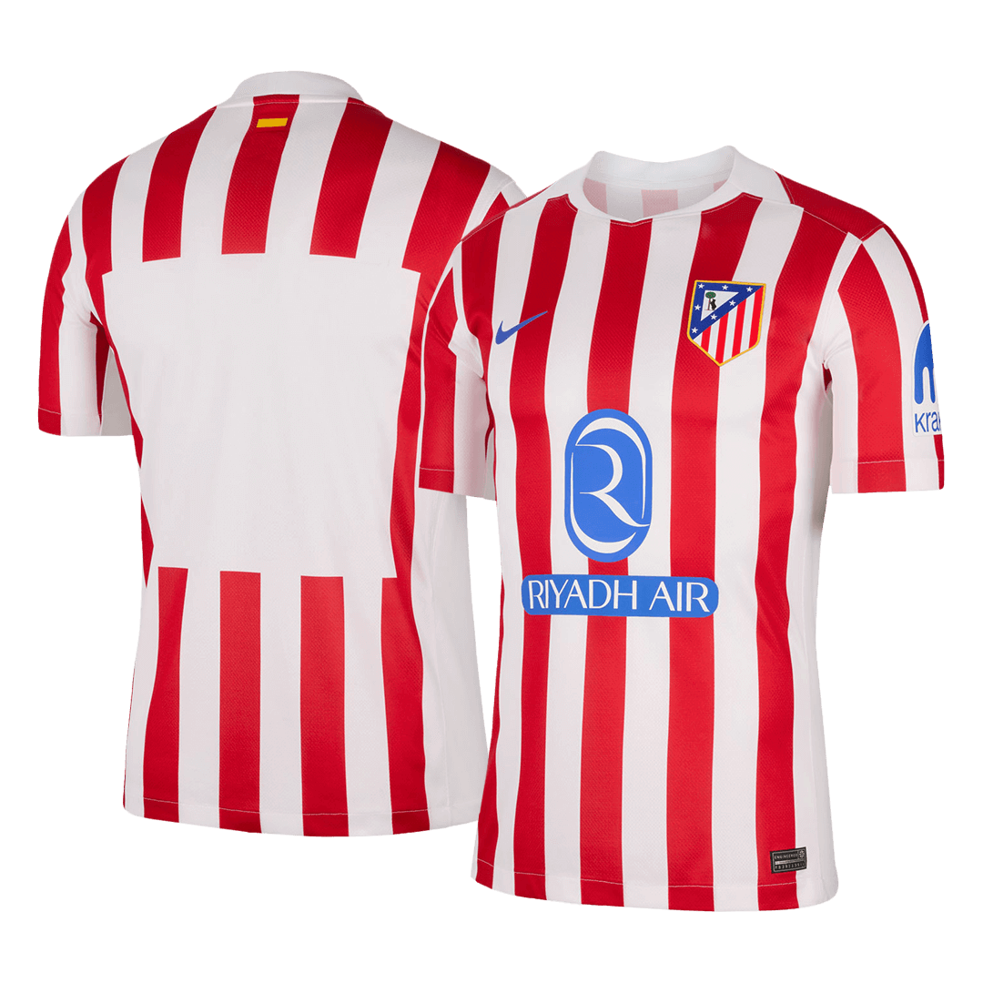 Atletico Madrid Domicile Maillot 2025/26 Rouge&Blanc
