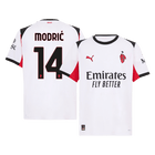 MODRIĆ #14 Maillot Extérieur AC Milan 2025/26 Blanc
