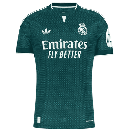 MBAPPÉ #10 Real Madrid Extérieur Maillot 2026/27 Vert Joueur