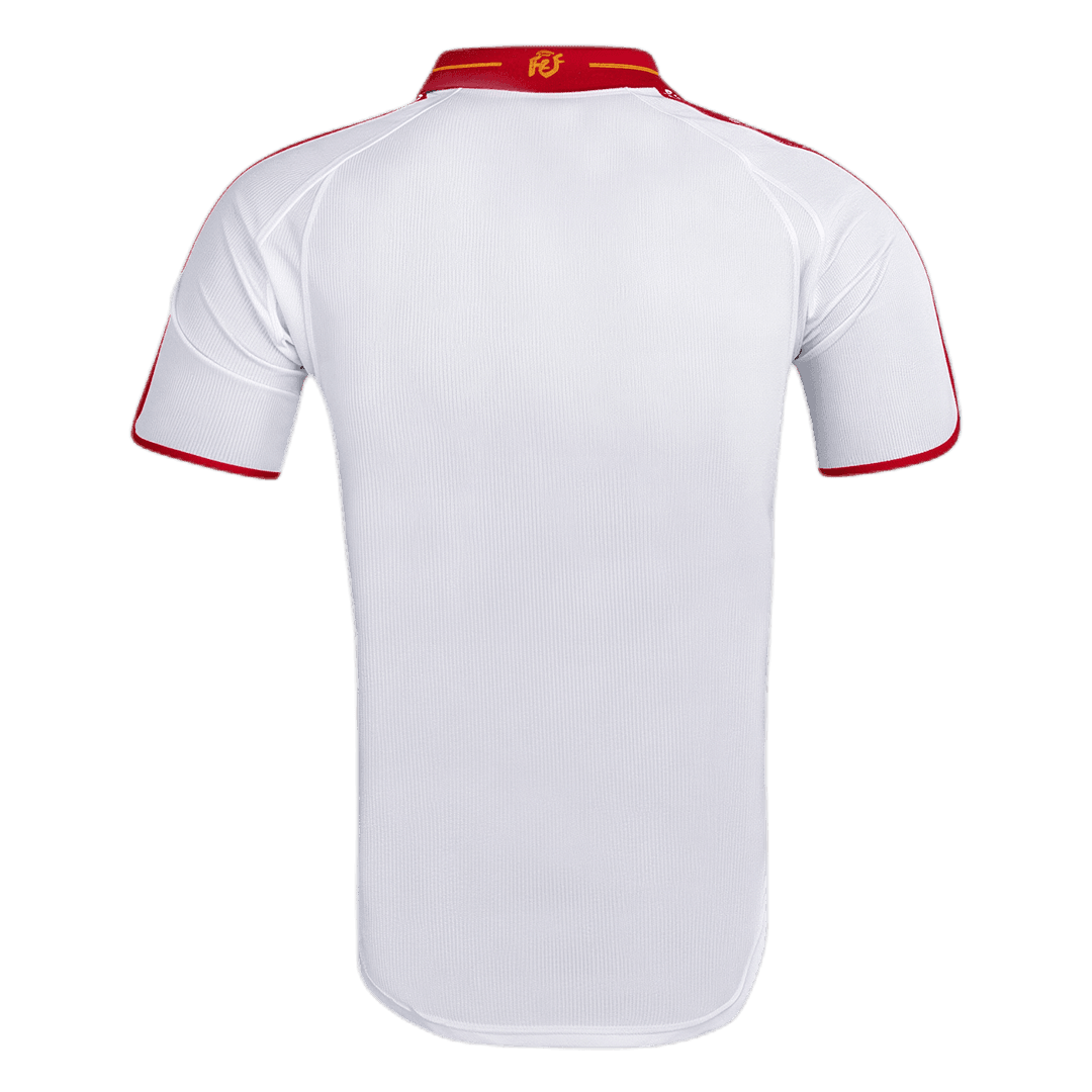 Maillot Rétro Espagne Extérieur 2000 Blanc