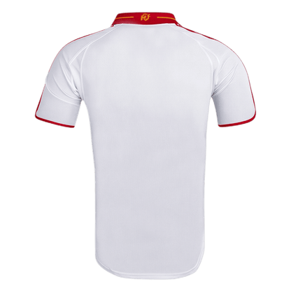 Maillot Rétro Espagne Extérieur 2000 Blanc