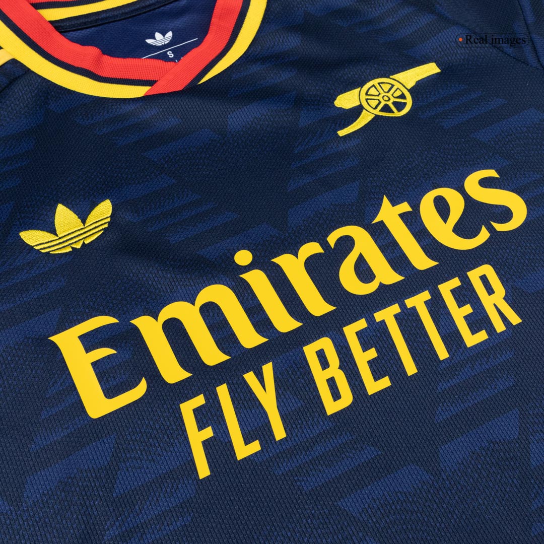 ØDEGAARD #8 Arsenal Extérieur Maillot 2026/27 Bleu marine - UCL