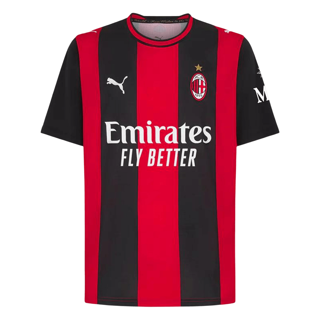Maillot Domicile AC Milan 2026/27 Rouge et Noir