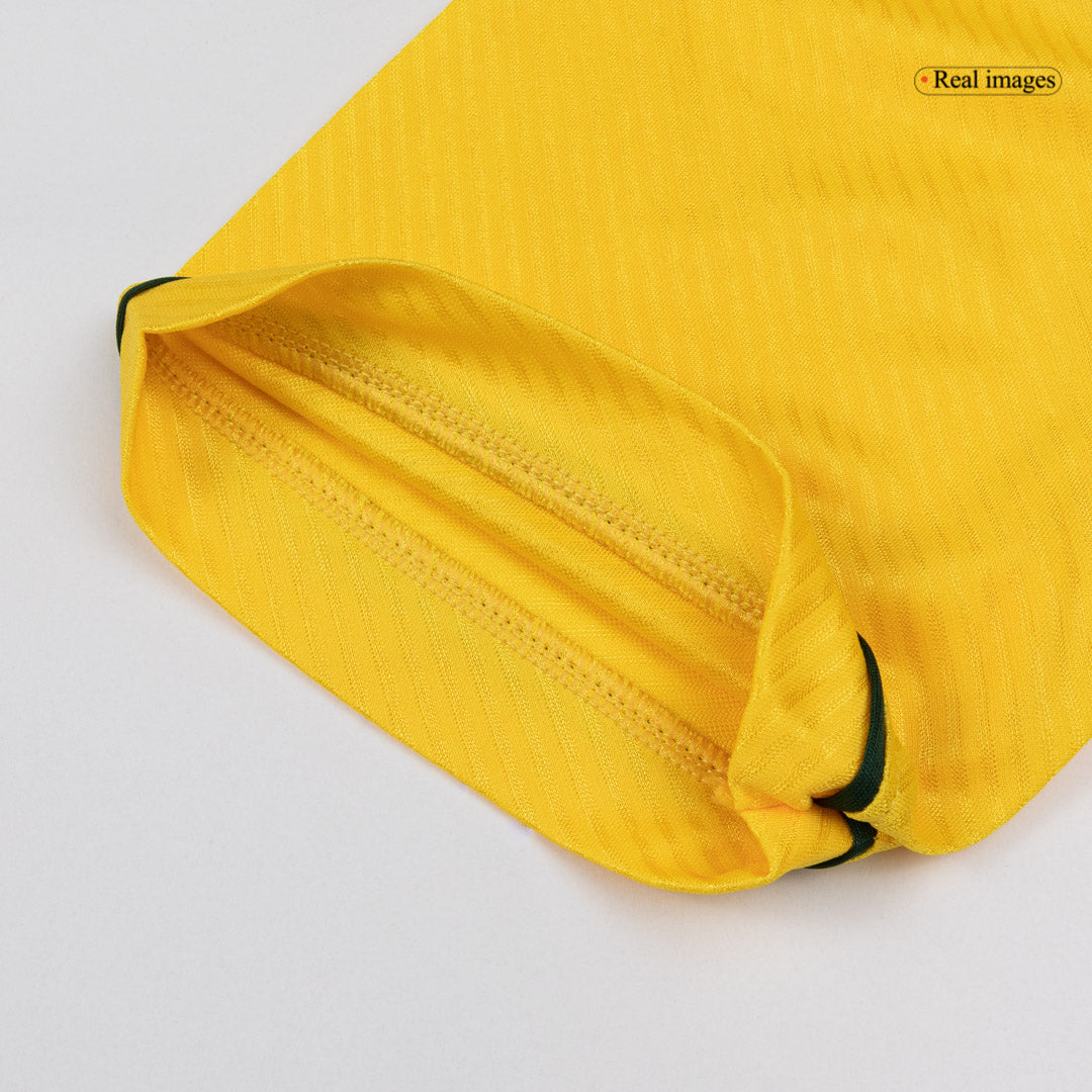 Maillot Rétro Brésil Domicile 1994 Jaune