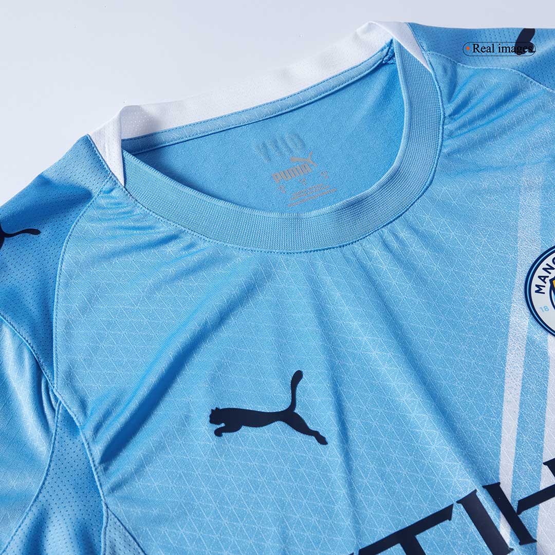 HAALAND #9 Manchester City Domicile Maillot - Coupe du Monde 2025/26 Bleu Joueur - Club World Cup
