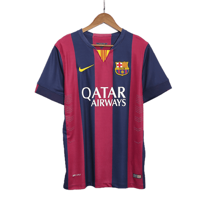 Maillot Domicile Rétro Barcelone 2014/15 Rouge&Bleu