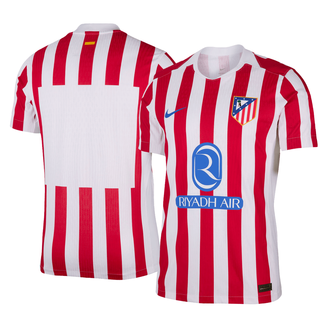 Maillot Domicile Joueur Atletico Madrid 2025/26 Rouge&Blanc