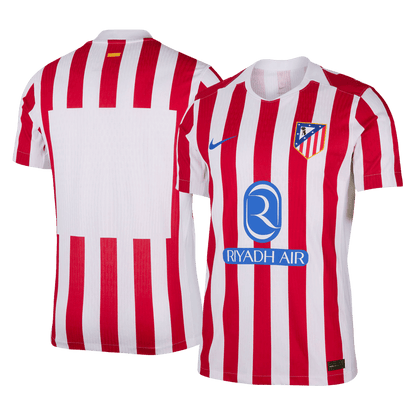 Maillot Domicile Joueur Atletico Madrid 2025/26 Rouge&Blanc
