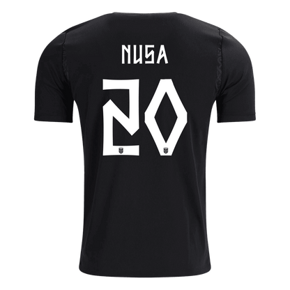 NUSA #20 Norvège Extérieur Maillot - Coupe du Monde 2026 Noir