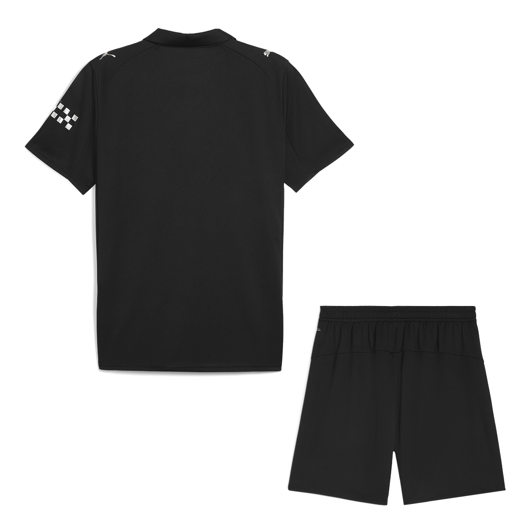 Manchester City Maillot Extérieur Kit 2025/26 Noir