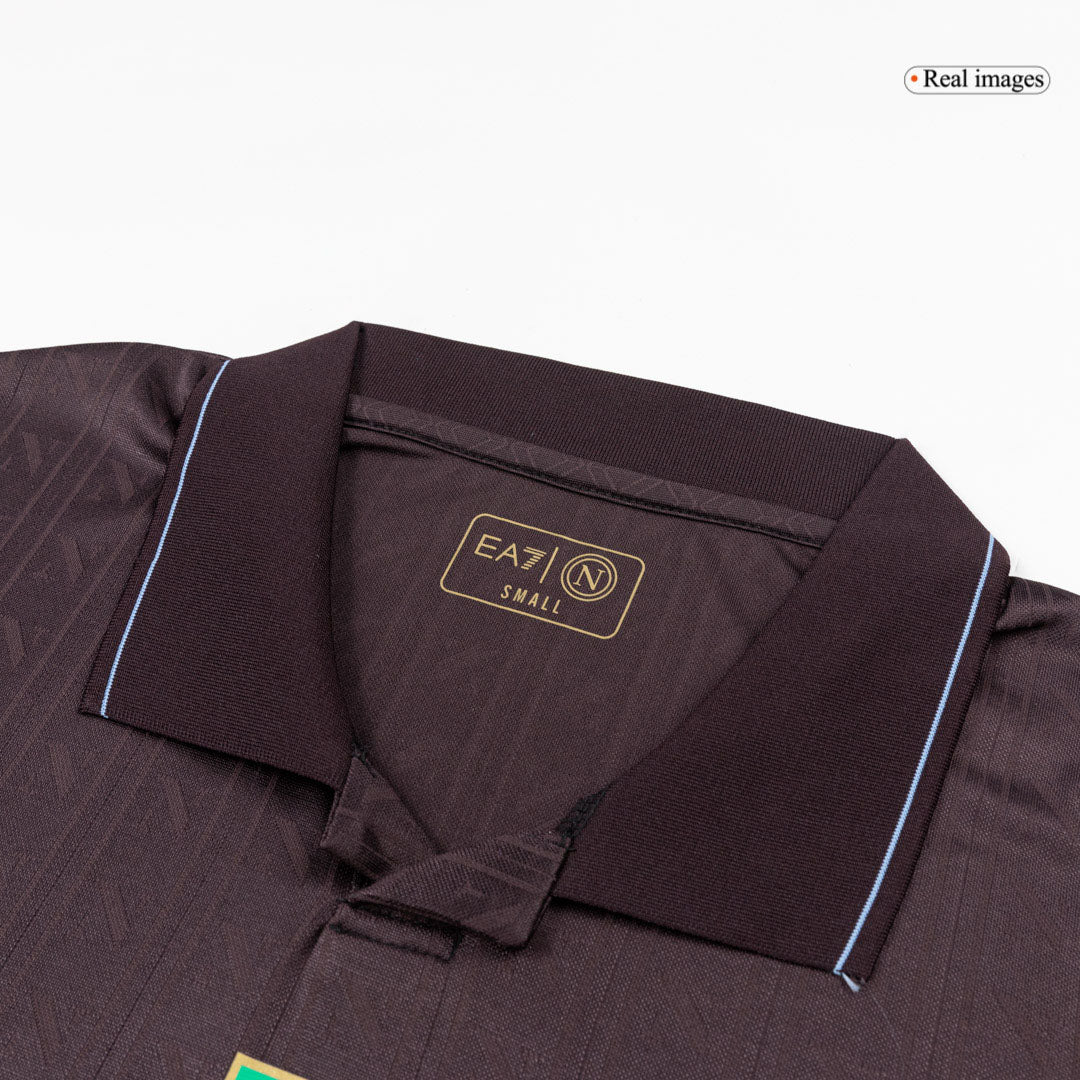 Napoli Third Maillot 2025/26 Noir Joueur