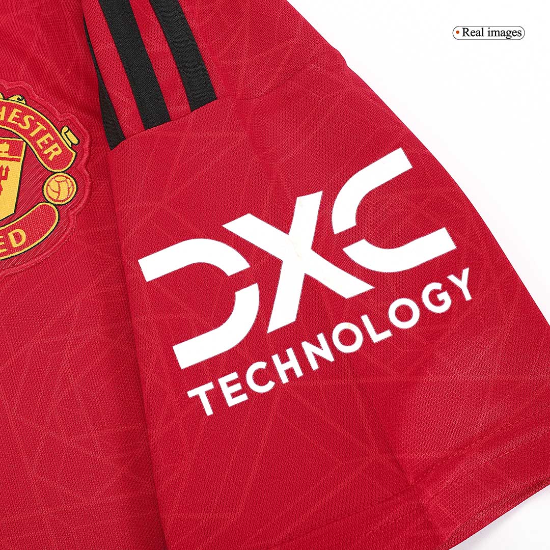 Manchester United Maillot Domicile 2023/24 Rouge