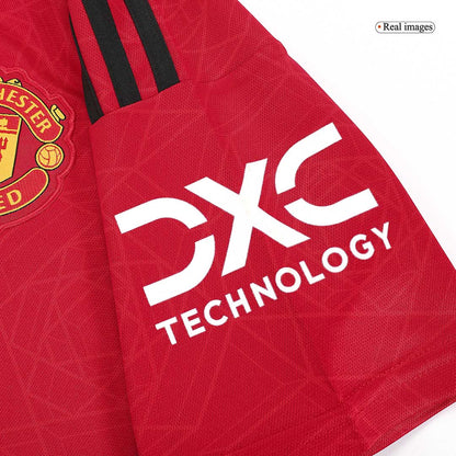 HØJLUND #11 Maillot Domicile Manchester United 2023/24 Rouge