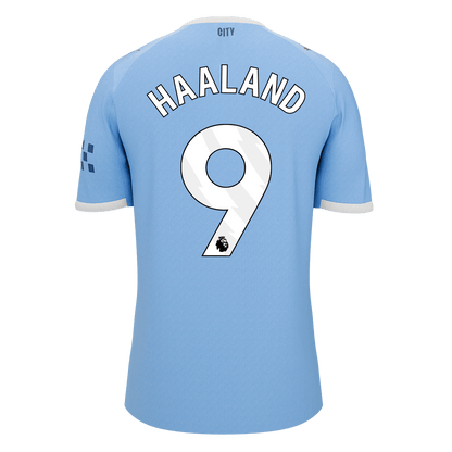 HAALAND #9 Maillot Domicile Manchester City 2025/26 Bleu - Super