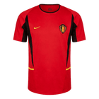 Maillot Rétro Domicile Belgique 2002 Rouge