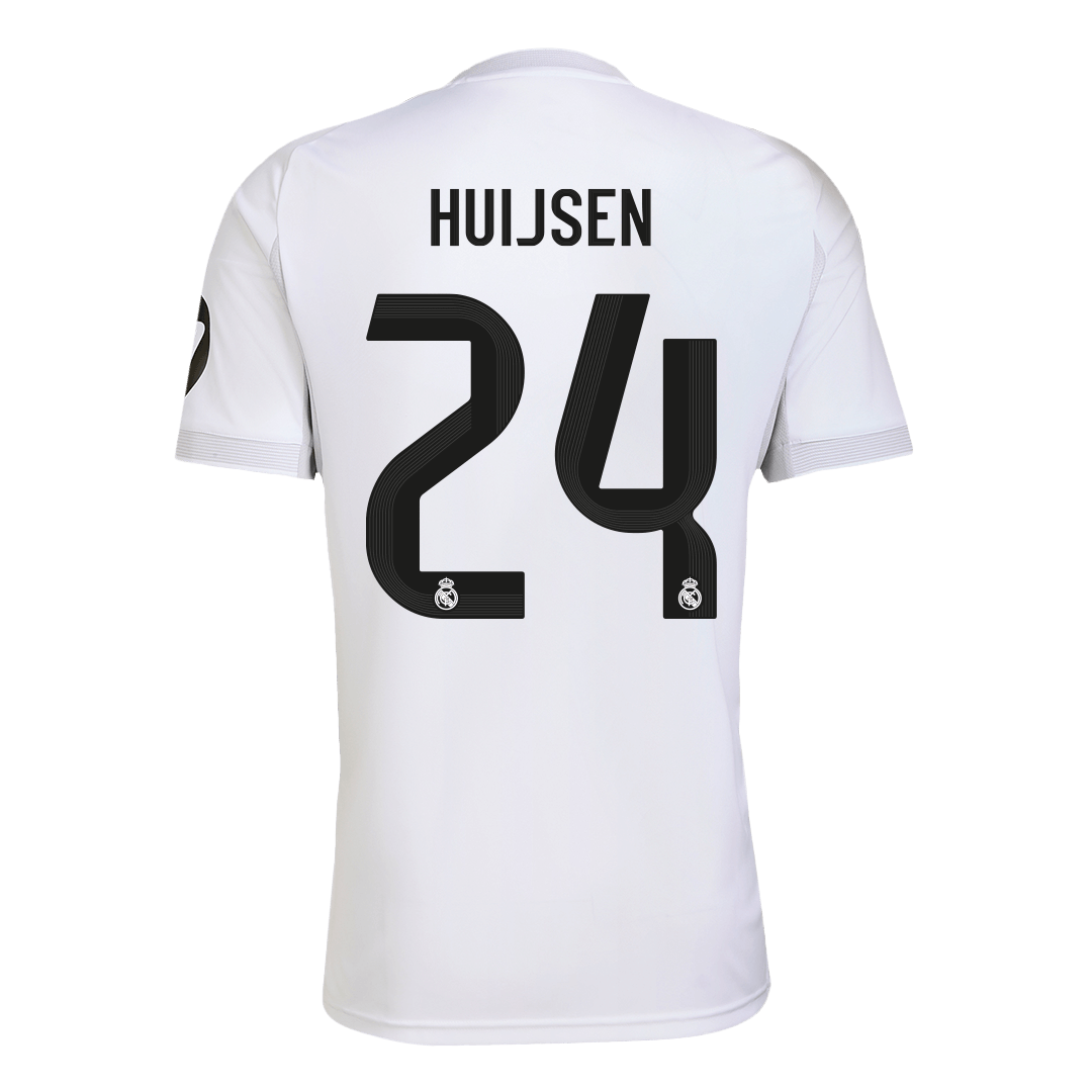 HUIJSEN #24 Real Madrid Domicile Maillot 2025/26 Blanc - Super
