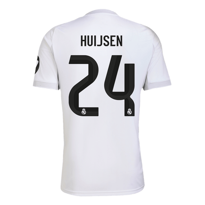 HUIJSEN #24 Real Madrid Domicile Maillot 2025/26 Blanc - Super