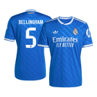 BELLINGHAM #5 Maillot Third Real Madrid 2025/26 Bleu