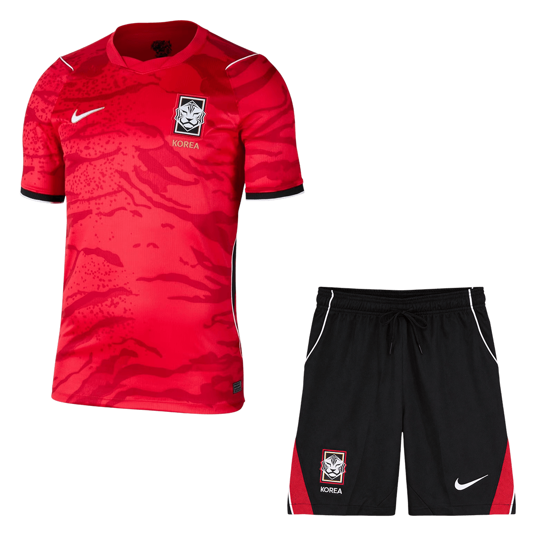 South Korea Home Jersey Kit - 2026 World Cup Red&Black