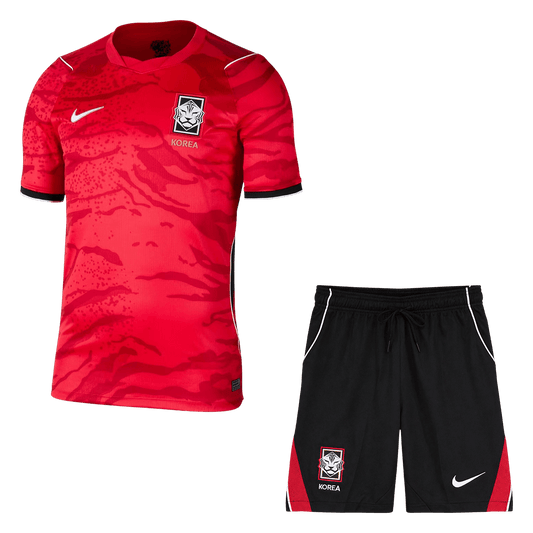 South Korea Home Jersey Kit - 2026 World Cup Red&Black