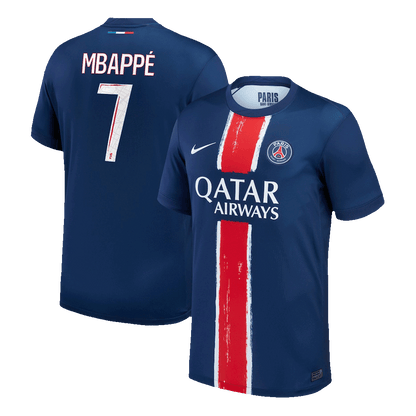 MBAPPÉ #7 PSG Domicile Maillot 2024/25 Bleu marine