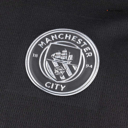 Manchester City Maillot Extérieur Kit 2025/26 Noir