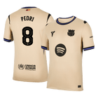 PEDRI #8 Barcelona Extérieur Maillot 2025/26 Jaune - UCL