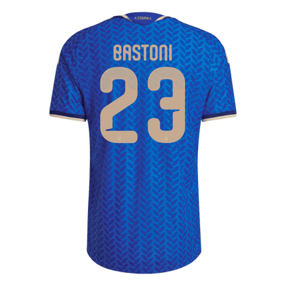 BASTONI #23 Italie Domicile Maillot - Coupe du Monde 2026 Bleu Joueur