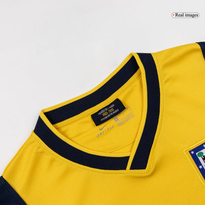 Maillot Rétro Atlético Madrid Extérieur 2013/14 Jaune