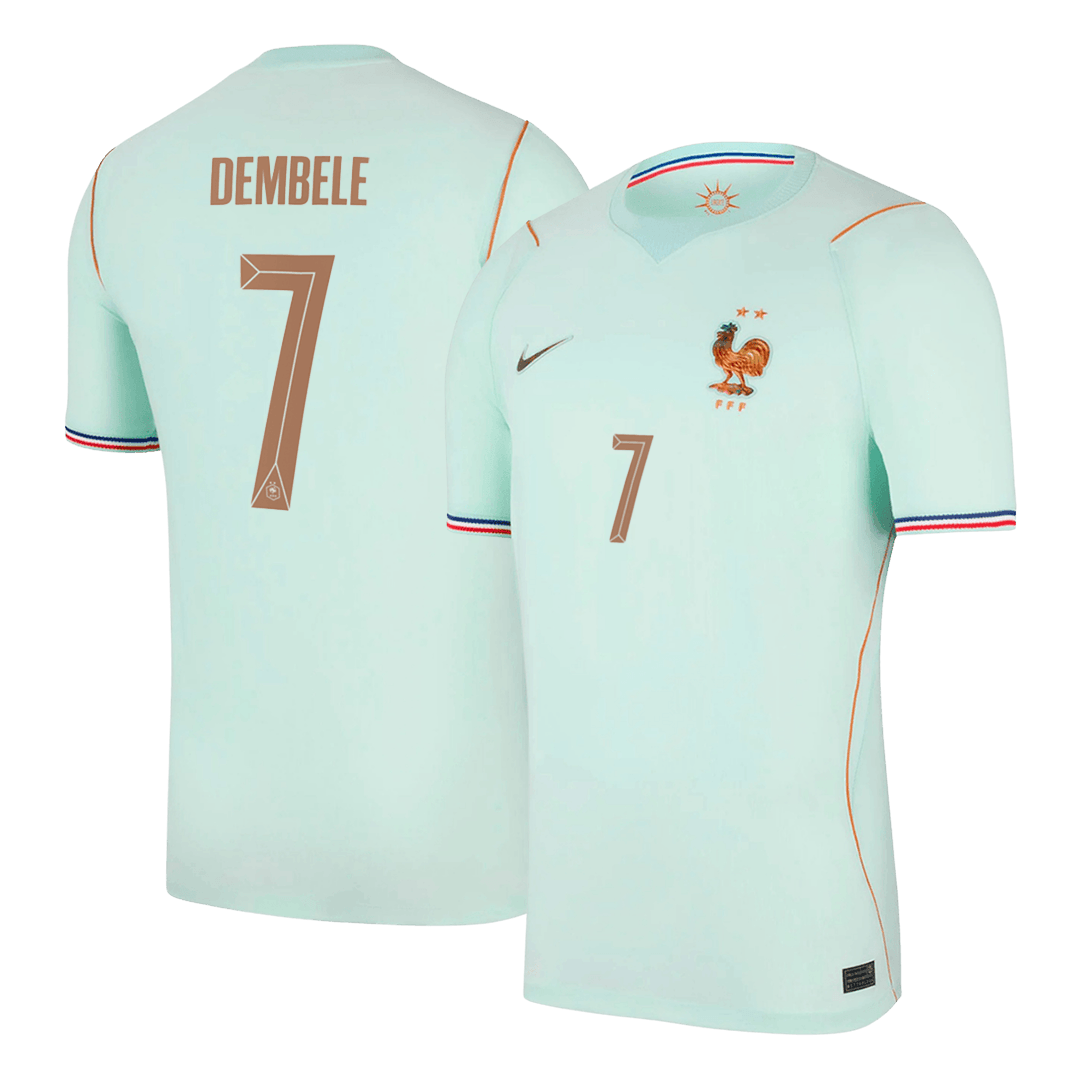 DEMBELE #7 France Away Jersey - World Cup 2026 Blue