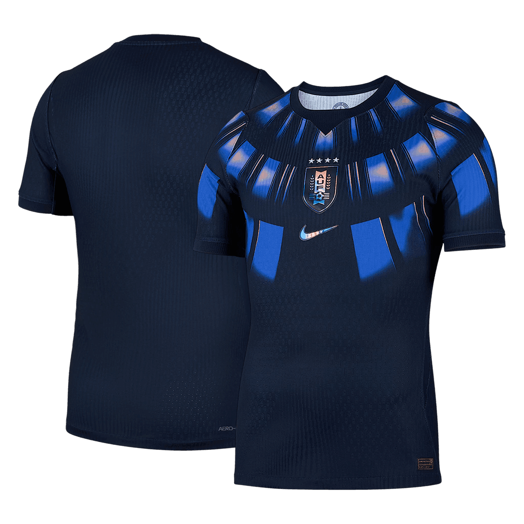 Maillot extérieur de l'Uruguay - Coupe du Monde 2026 Bleu foncé Joueur