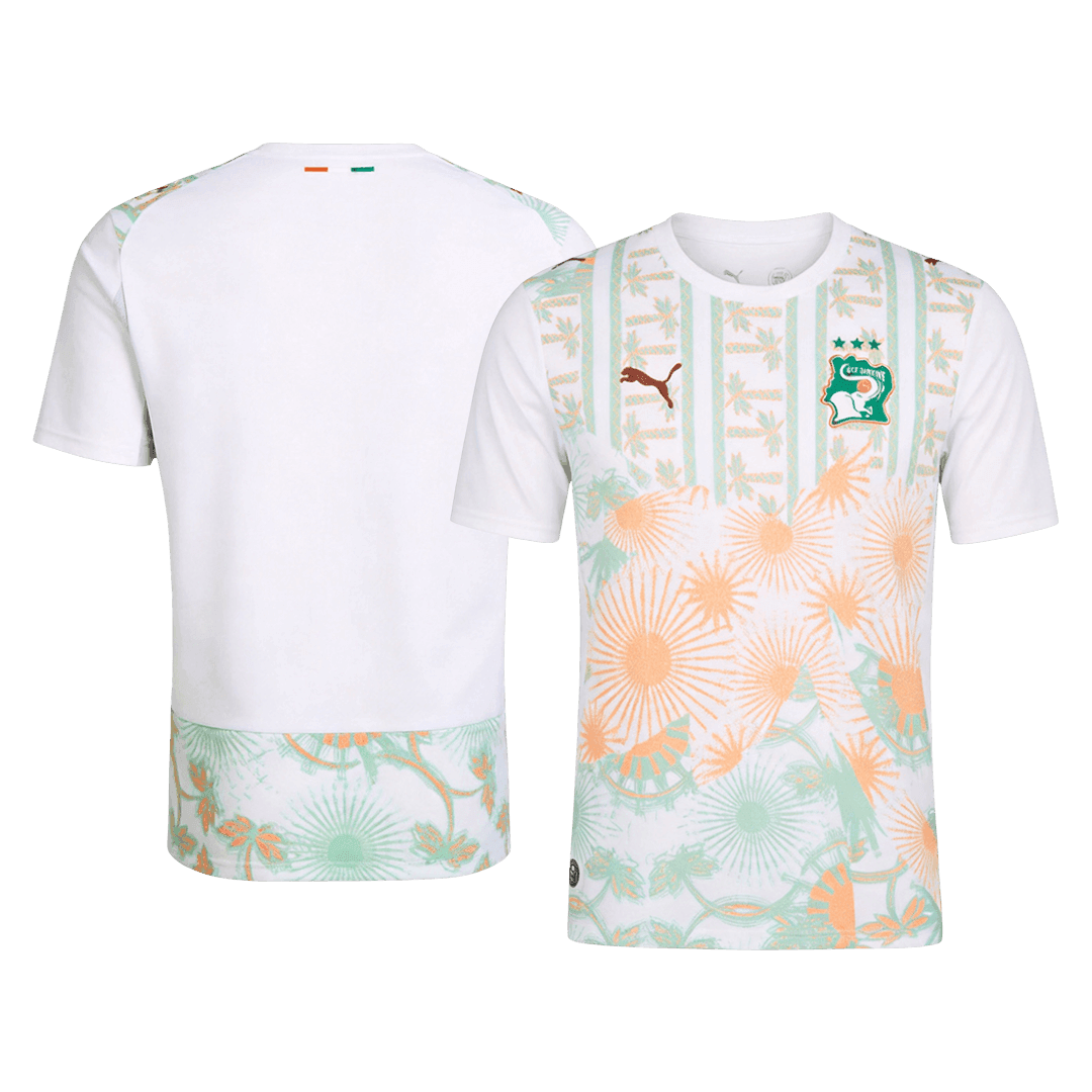 Maillot Extérieur Côte d'Ivoire - Coupe du Monde 2026 Blanc