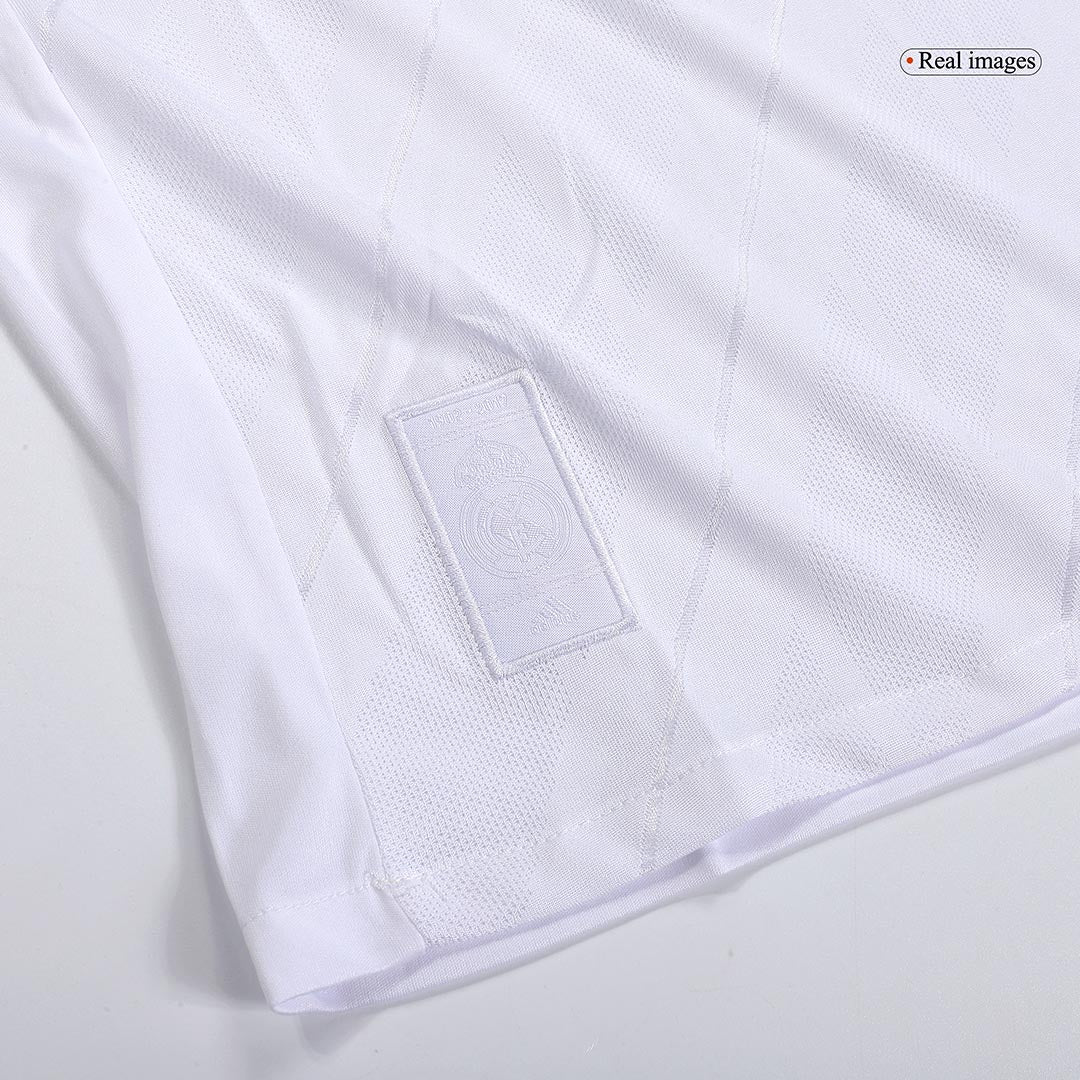 Maillot Domicile Rétro Real Madrid 2017/18 Blanc