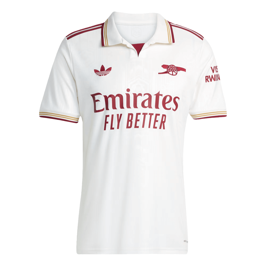 Maillot Tiers Arsenal 2025/26 Blanc