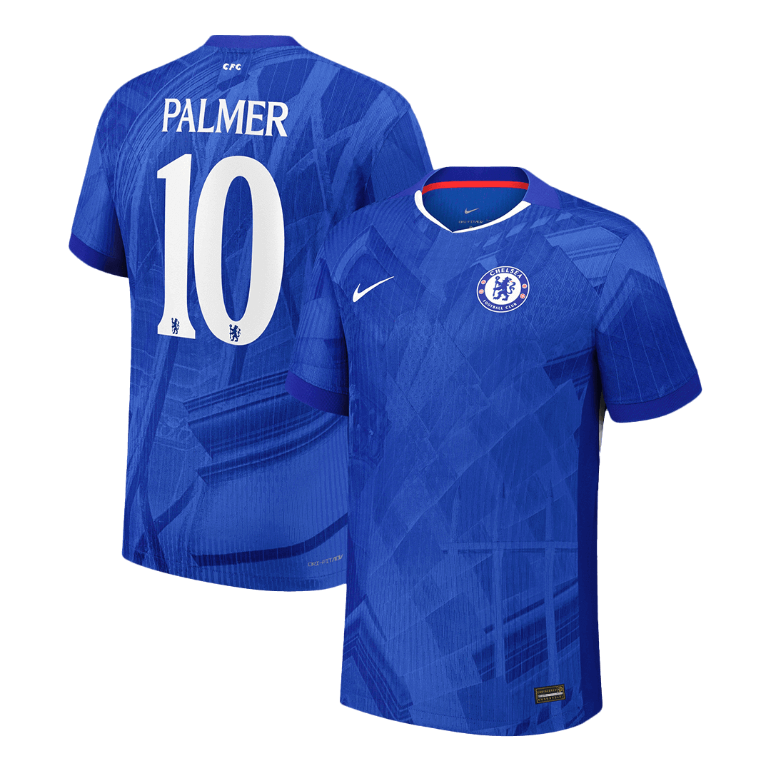 PALMER #10 Chelsea Domicile Maillot 2025/26 Bleu Joueur - UCL
