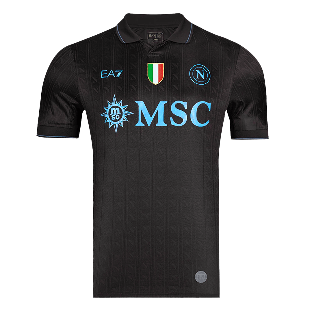 Napoli Third Maillot 2025/26 Noir
