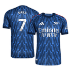SAKA #7 Arsenal Extérieur Maillot 2025/26 Bleu Joueur