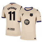 RAPHINHA #11 Barcelone Maillot Extérieur 2025/26 Jaune Joueur - UCL