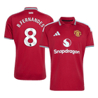 B.FERNANDES #8 Manchester United Maillot Domicile 2026/27 Rouge