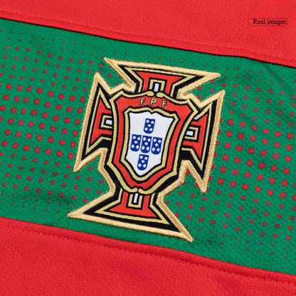 Maillot Domicile Rétro Portugal 2010 Rouge